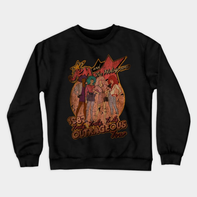 Jem Outrageous Tour 1987 - Exclusive Crewneck Sweatshirt by Freeartshop99